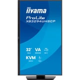 iiyama ProLite XB3294UHSCP-B1 Monitor PC 80 cm (31.5") 3840 x 2160 Pixel 4K Ultra HD Nero, Monitor LED Nero (opaco), 80 cm (31.5"), 3840 x 2160 Pixel, 4K Ultra HD, 2 ms, Nero