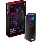 ASUS ROG Strix Arion S500 500 GB Nero, Disco a stato solido Nero, 500 GB, USB tipo-C, 3.2 Gen 2 (3.1 Gen 2), 1050 MB/s, 10 Gbit/s, Nero