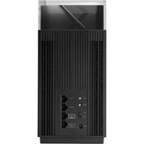 ASUS ZenWiFi Pro XT12 (1-PK) router wireless Gigabit Ethernet Banda tripla (2.4 GHz/5 GHz/5 GHz) Nero Nero, Wi-Fi 6 (802.11ax), Banda tripla (2.4 GHz/5 GHz/5 GHz), Collegamento ethernet LAN, Nero, Router da tavolo