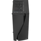 Aerocool Wave Midi Tower Nero, Chassis Tower Nero, Midi Tower, PC, Nero, ATX, micro ATX, Mini-ITX, ABS, SPCC, 15,8 cm