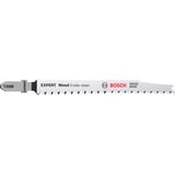 Bosch EXPERT ‘WOOD 2-SIDE CLEAN’ T 308 B Lama per seghetto alternativo Acciaio al carbonio (HCS) 25 pz, Lama per sega Lama per seghetto alternativo, In legno duro, Legno compensato, Acciaio al carbonio (HCS), Nero, Acciaio inox, 2,2 mm, 5 cm