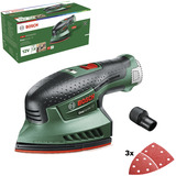 Bosch EasySander 12 Levigatrice multiuso 22000 Giri/min 22000 OPM, Multi Sander verde/Nero, Levigatrice multiuso, Velcro, 22000 Giri/min, 11000 OPM, 22000 OPM, 1,2 mm