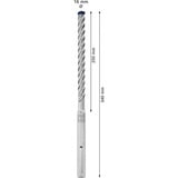 Bosch Expert Punta per martelli SDS Max-8X, Trapano Martello perforatore, Hammer drill bit, 1,6 cm, 340 mm, Cemento, Pietra, 20 cm