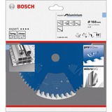 Bosch Lama per sega circolare Expert per alluminio, Ø 168mm, 52 denti 