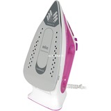 Braun TexStyle 3 FERRO A VAPORE SI3030PU, Ferro da stiro bianco/Viola, Ferro a vapore, Piastra in Ceramica, 2 m, 145 g/min, Rosa, 45 g/min