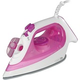 Braun TexStyle 3 SI 3030 Ferro da stiro a secco e a vapore Piastra in ceramica Ultra Glide 2300 W Rosa bianco/Viola, Ferro da stiro a secco e a vapore, Piastra in ceramica Ultra Glide, 2 m, 145 g/min, Rosa, 45 g/min