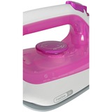 Braun TexStyle 3 SI 3030 Ferro da stiro a secco e a vapore Piastra in ceramica Ultra Glide 2300 W Rosa bianco/Viola, Ferro da stiro a secco e a vapore, Piastra in ceramica Ultra Glide, 2 m, 145 g/min, Rosa, 45 g/min