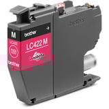 Brother LC422M cartuccia d'inchiostro 1 pz Originale Magenta Magenta, 1 pz, 550 pagine, Confezione singola