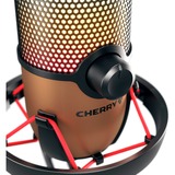 CHERRY UM 9.0 PRO RGB, Microfono Nero/rame