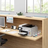 Canon MAXIFY GX6150 Ad inchiostro A4 600 x 1200 DPI Wi-Fi, Stampante multifunzione grigio, Ad inchiostro, Stampa a colori, 600 x 1200 DPI, A4, Stampa diretta, Nero, Bianco