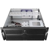 Chieftec UNC-409S-B computer case Supporto Nero 400 W Nero, Supporto, Nero, ATX, micro ATX, SECC, 4U, 14 cm