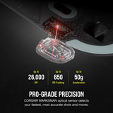 Corsair CH-931D010-EU/RF, Mouse da gioco Nero