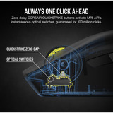 Corsair CH-931D010-EU/RF, Mouse da gioco Nero