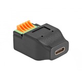 DeLOCK Adattatore USB 2.0, presa USB-C > morsettiera a 5 pin Nero