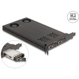 DeLOCK Scheda PCI Express x16 Delock telaio intercambiabile per 2 x M.2 NVMe SSD - Bifurcation, Inquadramento 