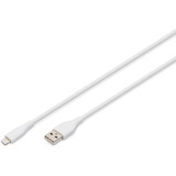 Digitus AK-600108-020-W, Cavo bianco