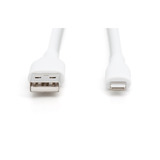 Digitus AK-600108-020-W, Cavo bianco
