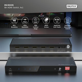Digitus DS-55334, Switch HDMI Nero