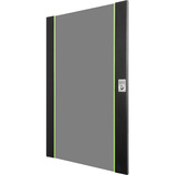 Digitus Porta frontale in vetro per armadio da parete 19" 20HE serie Unique, Pannello frontale Nero