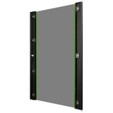 Digitus Porta frontale in vetro per armadio da parete 19" 20HE serie Unique, Pannello frontale Nero