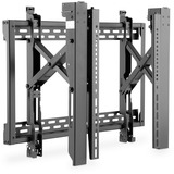 Digitus Supporto monitor per videowall a scomparsa, 45-70", Base per monitor Nero