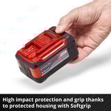 EINHELL Batteria Power-X-Change Plus TWIN-PACK 18Volt 5,2Ah rosso/Nero