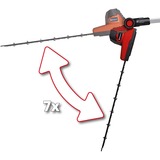 EINHELL GC-HH 18/45 Lama singola 3,17 kg, Tagliasiepi rosso/Nero, Batteria, 18 V, 3,17 kg, 450 mm