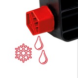 EINHELL Pompa da giardino a batteria Power X-Change AQUINNA 18/28, 18 Volt rosso/Nero