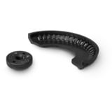 EINHELL Smerigliatrice angolare a batteria professionale TP-AG 18/125 CE Q Li - Solo, 18 Volt rosso/Nero