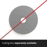 EINHELL TP-AG 18/125 CE Q Li - Solo, 4431155, Smerigliatrice angolare rosso/Nero