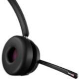 EPOS IMPACT 1061T Auricolare Wireless A Padiglione Ufficio Bluetooth Base di ricarica Nero, Headset Wireless, Ufficio, 20 - 20000 Hz, 171 g, Auricolare, Nero