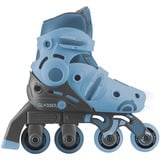 GLOBBER Learning Skates 2 in 1 Gr. 26-29, Pattini in linea blu
