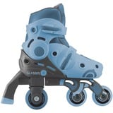 GLOBBER Learning Skates 2 in 1 Gr. 26-29, Pattini in linea blu