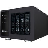 HighPoint SSD6444 4x Porta a PCIe 3.0 x16 NVMe RAID Custodia, Disk enclosure 