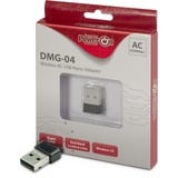 Inter-Tech DMG-04 WLAN 433 Mbit/s Wireless, USB, WLAN, 433 Mbit/s