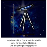 KOSMOS Astro-Teleskop Giocattoli e kit di scienza per bambini, Telescopio Telescopio, Astronomia, 12 anno/i, Nero