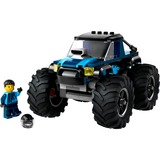 LEGO City 60402 Monster Truck Blu, Veicolo Giocattolo Fuoristrada, Giochi per Bambini di 5+ Anni con Minifigure del Pilota, Giochi di costruzione Veicolo Giocattolo Fuoristrada, Giochi per Bambini di 5+ Anni con Minifigure del Pilota, Set da costruzione, 5 anno/i, Plastica, 148 pz, 317 g