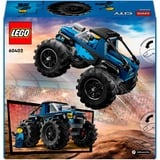 LEGO City Monster Truck blu, Giochi di costruzione Set da costruzione, 5 anno/i, Plastica, 148 pz, 317 g