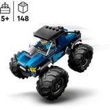 LEGO City Monster Truck blu, Giochi di costruzione Set da costruzione, 5 anno/i, Plastica, 148 pz, 317 g