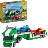 LEGO Creator Trasportatore di auto da corsa, Giochi di costruzione Set da costruzione, 7 anno/i, Plastica, 328 pz, 445 g