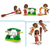 LEGO La canoa di Vaiana, Giochi di costruzione Set da costruzione, 6 anno/i, Plastica, 529 pz, 687 g