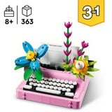 LEGO Macchina da scrivere con fiori, Giochi di costruzione Set da costruzione, 8 anno/i, Plastica, 363 pz, 523 g