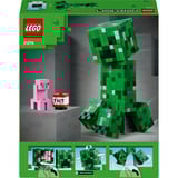 LEGO Minecraft 21276 Creeper Giocattolo, Action Figure Snodabile con Scomparto Segreto, Giochi Bambini 10+ Fan dei Videogiochi, Giochi di costruzione Action Figure Snodabile con Scomparto Segreto, Giochi Bambini 10+ Fan dei Videogiochi, Set da costruzione, 10 anno/i, Plastica, 665 pz, 600 g