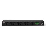 Lindy IPower Switch Classic 8 (32657), Ciabatta Nero