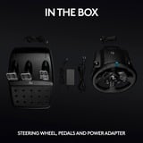 Logitech G923 Nero USB 2.0 Sterzo + Pedali Analogico/Digitale PC, PlayStation 4, PlayStation 5, Volante Nero, Sterzo + Pedali, PC, PlayStation 4, PlayStation 5, D-pad, Analogico/Digitale, 900°, Cablato