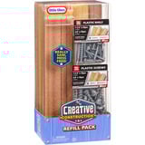 MGA Entertainment Creative Construction Wood, Nails and Screw Bundle, I ragazzi di attrezzo Nails and Screw Bundle, 3 anno/i