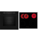 Neff B2CCG6AK3, Set forno Nero/in acciaio inox