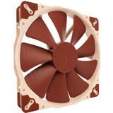 Noctua NF-A20 Case per computer Ventilatore 20 cm Beige, Marrone Ventilatore, 20 cm, 800 Giri/min, 18,1 dB, 146,9 m³/h, Beige, Marrone