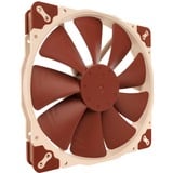 Noctua NF-A20 Case per computer Ventilatore 20 cm Beige, Marrone, Ventola Ventilatore, 20 cm, 800 Giri/min, 18,1 dB, 146,9 m³/h, Beige, Marrone