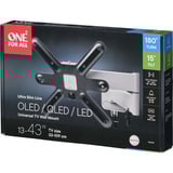 One for all WM 6254, Montaggio a parete grigio
